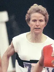 Bronzemedaillengewinnerin Antje&nbsp;Gleichfeld – 1960 und 1964 jeweils&nbsp;Olympiafünfte