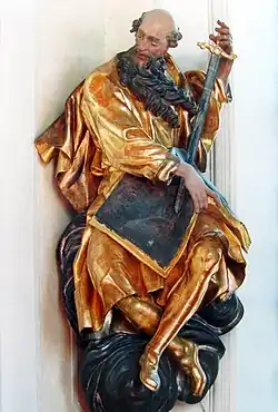 Hl. Paulus in der Pfarrkirche von Altstädten
