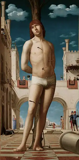 Antonello da Messina: Der heilige Sebastian