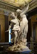 Gian Lorenzo Bernini: Apollo und Daphne (1625), Rom, Galleria Borghese