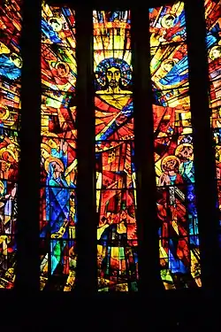 St Josef Herrenberg, Apsisfenster Detail