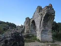 Aquädukt Alpillen–Arles vor der Verzweigung
