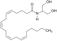 Strukturformel von Arachidonoylserinol