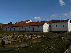 Rekonstruierte Kaserne und Kommandantenhaus in South Shields