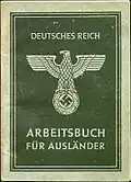 Arbeitsbuch für zivile ausländische Zwangsarbeiter (Mai 1943)[2]