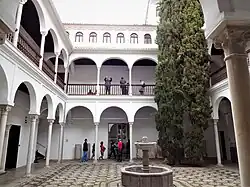 Innenhof des Palasts Casa de Castril