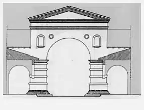 Rekonstruktion des Galeriusbogens