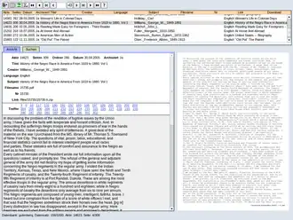 Archivista Version 2010/III beim Durchstöbern archivierter Dokumente