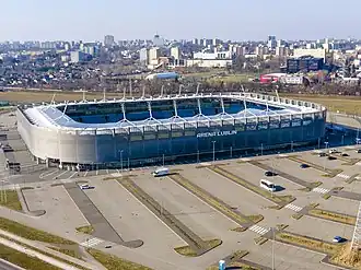 Die Arena Lublin im Februar 2023