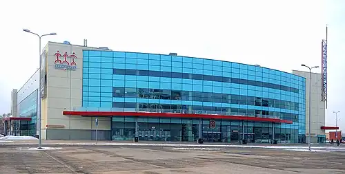 Außenansicht der Arēna Rīga