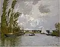 Claude Monet: Der kleine Seinearm bei Argenteuil, Pola Museum of Art