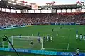 Halbfinalspiel Italien gegen Argentinien (0:3) beim olympischen Fußballturnier 2004