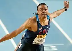 Der sechstplatzierte Aries&nbsp;Merritt