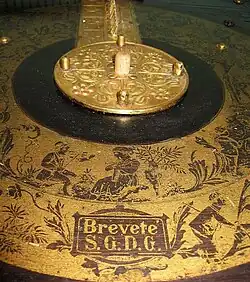 Geräteoberseite ohne Spielscheibe[1]