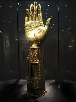 Armreliquiar Karls des Großen (Frankreich, 1481)