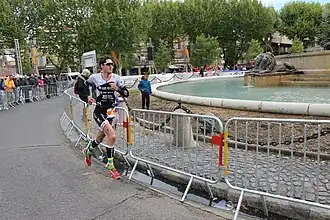Arnoud Guilloux im Ironman 70.3 Pays d’Aix, 2016