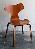 Grand Prix (Stuhl) von Arne Jacobsen, 1957