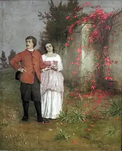 Der Künstler mit seiner Frau, 1863/64, Alte Nationalgalerie, Berlin