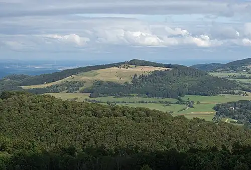 Westseite, Ansicht vom Eierhauckberg