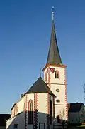 Die Kirche in Altbessingen
