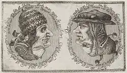 Wendebilder aus Klebeband 18 / Seite 1, Bild 4: Papst/Teufel und Gelehrter/Narr