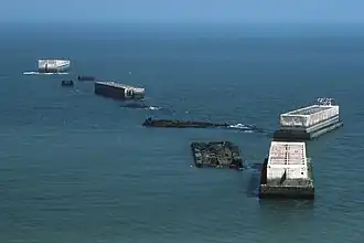 Westliche Phoenix-Elemente am Cap Manvieux