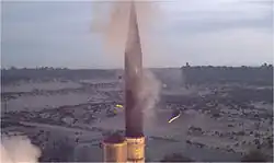 Teststart einer Arrow-3-Rakete 2013, die seit Anfang 2017 auf Sdot Micha stationiert ist