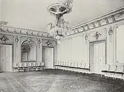 Der Speisesaal nach dem Umbau durch A. Roßbach