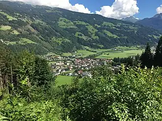 Aschau von Nordwesten