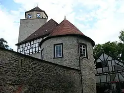 Aschhausen, Teile der alten Burg (2008)