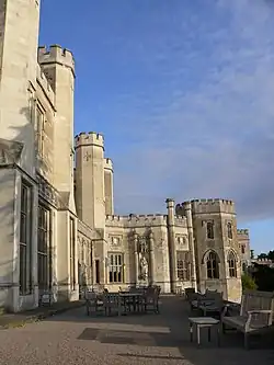 Ashridge House, Hertfordshire, Flügel auf der rechten Seite von Wyatville