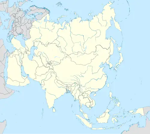 Lokalisierung von Xinjiang in Asien