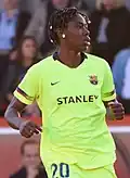 Erfolgreichste nicht-spanische Erstliga-Torschützin Asisat Oshoala