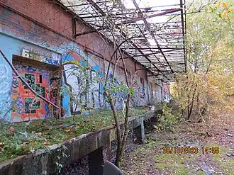 Verladestation, von Nordosten