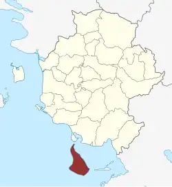 Lage des Helnæs Sogn in der Assens Kommune