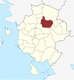 Lage von Orte Sogn in der Assens Kommune