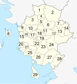 Kirchspiele der Kommune