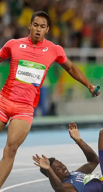 James Dasaolu Rang fünf in 10,22&nbsp;s