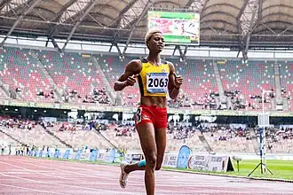 Herverge Kole Etame bei den Afrikameisterschaften 2024 in Douala