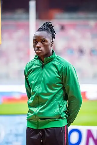 Quincy Malekani bei den Afrikameisterschaften 2024 in Douala