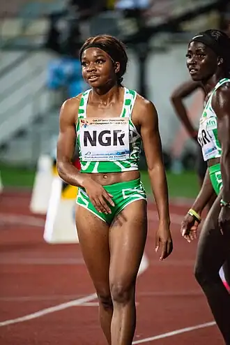 Adaobi Tabugbo bei den Afrikameisterschaften 2024 in Douala