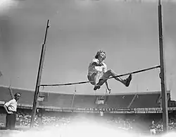 Hochsprung-Weltrekordlerin Fanny Blankers-Koen kam auf den vierten&nbsp;Platz