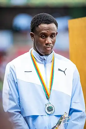 Lee Eppie bei den Afrikameisterschaften 2024 in Douala