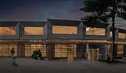 Das Eingangs-Portal zur neuen Event Welt im LOKSCHUPPEN MARBURG