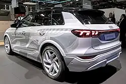 Audi Q6 e-tron Prototype auf der IAA 2023