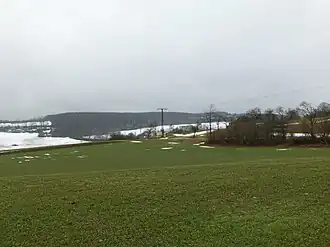 Blick aus Richtung Heyerode zum Dörnerberg