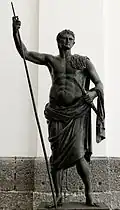 Bronzestatue des Augustus (linke Exedra)[7]