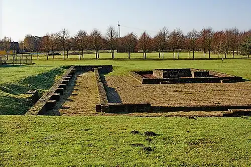 Grabungsstelle „Tempel der Matronen“