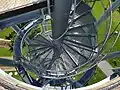 Treppe zum grossen Aussichtsturm