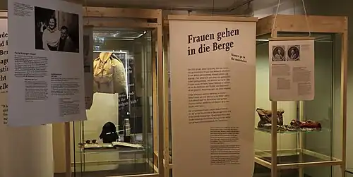 Ausstellung Frauen in den Alpen